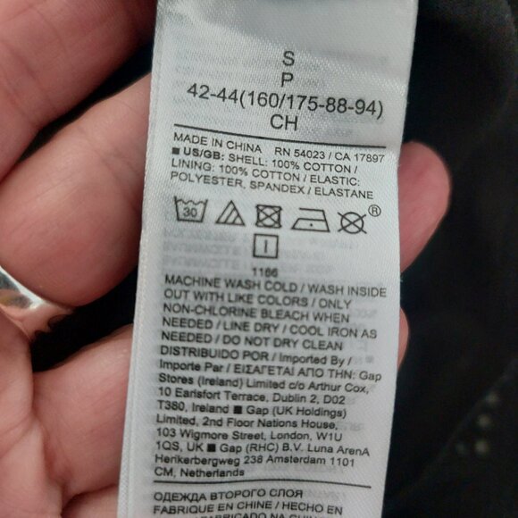 Banana Republic Puffy Sleeve Black Top Small Deep V Neck Flirty Cotton Like New - Picture 7 of 13